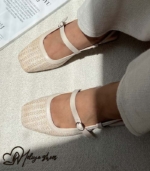 کفش پاشنه کوتاه دخترانه