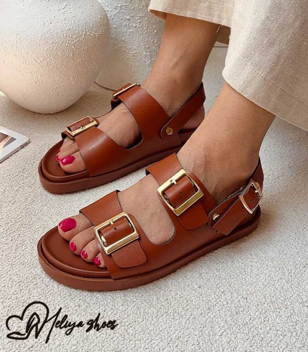 صندل چرم دخترانه