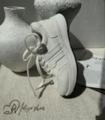 کتونی چرم زنانه کد 7020