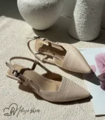 کفش پاشنه گربه ای کوتاه کد 7026