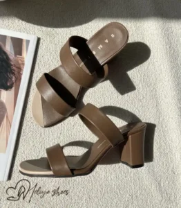 صندل پاشنه بلند دخترانه کد 7029