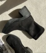 بوت پاشنه پهن چانکی کد 7036