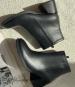 بوت پاشنه دار زنانه کد 7040