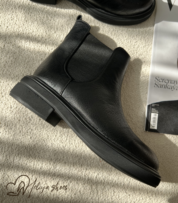 نیم بوت بغل کش دخترانه کد 7043