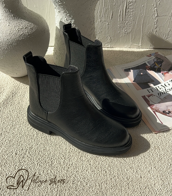 نیم بوت بغل کش دخترانه کد 7043