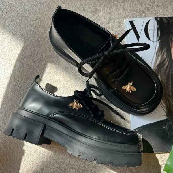 کفش لوفر دخترانه کد 8017