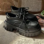 کفش لوفر دخترانه کد 8018